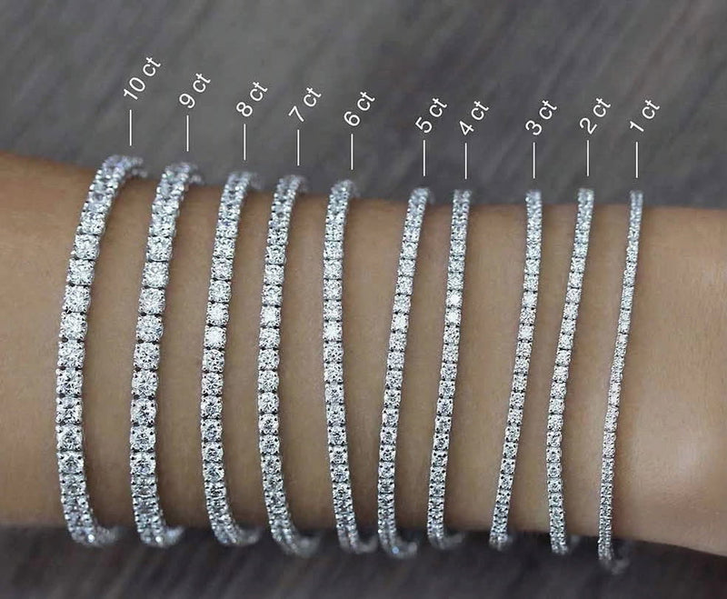 Diamond Bracelet 2.00mm Appx 2.4ct Availbale In All Sizes