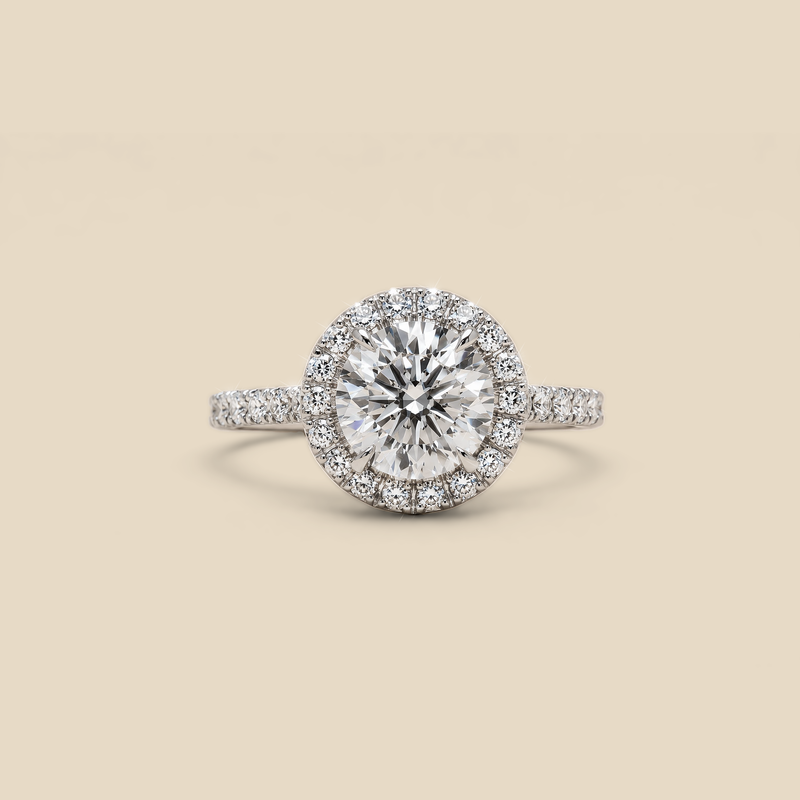 Lady’s Engagement Halo LGD Ring