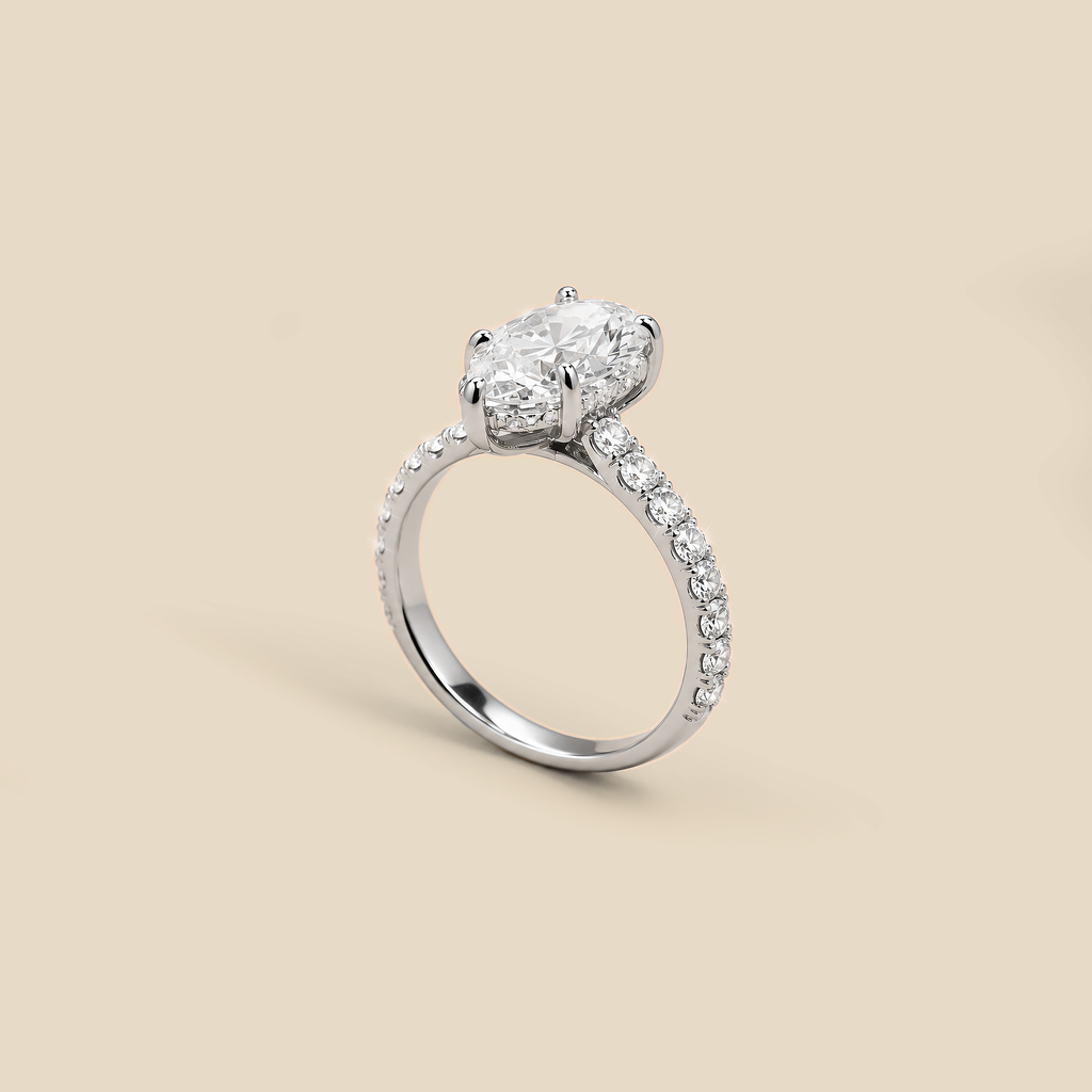 Lab Grown Diamond Pear shape Ring