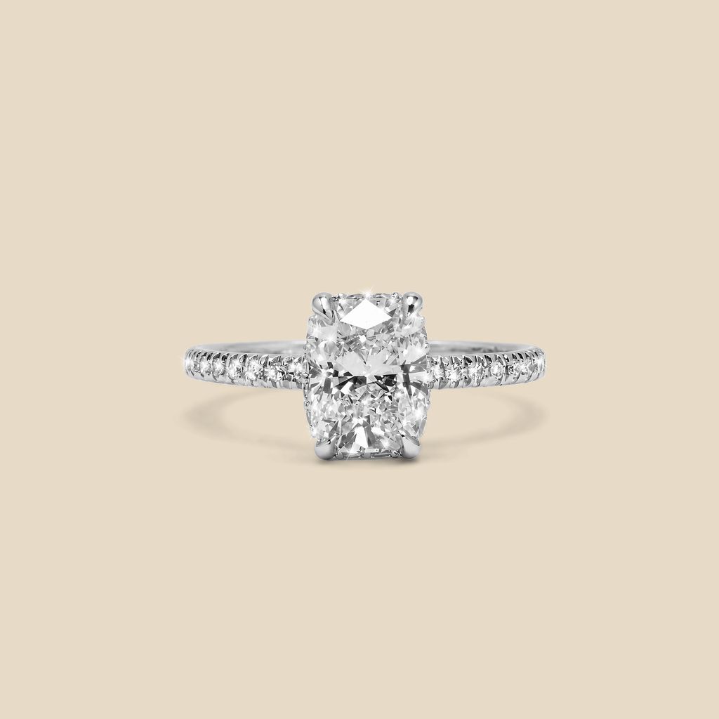 Lab Grown Diamond Cushion Cut Ring