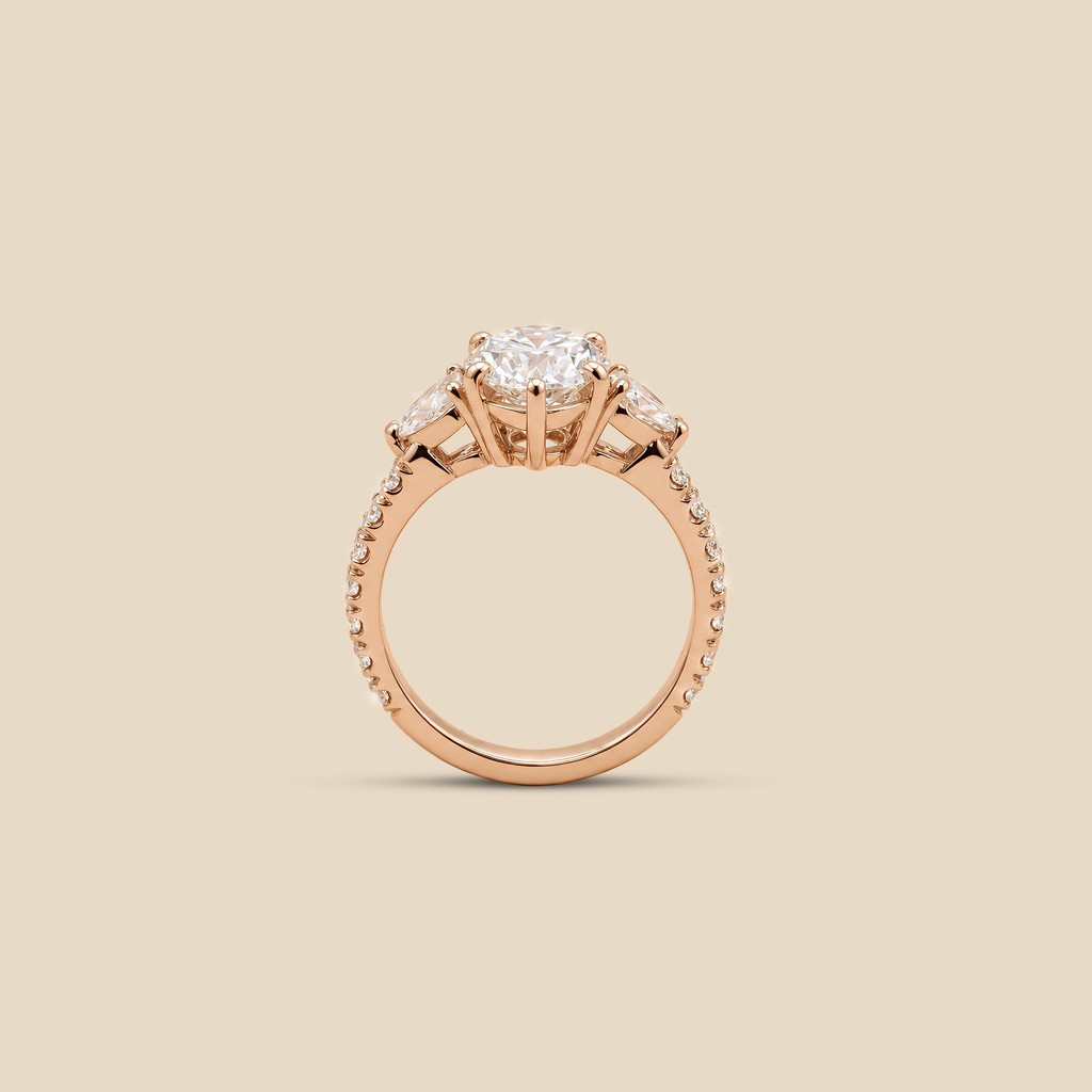 Lab Diamond MQ  Ring