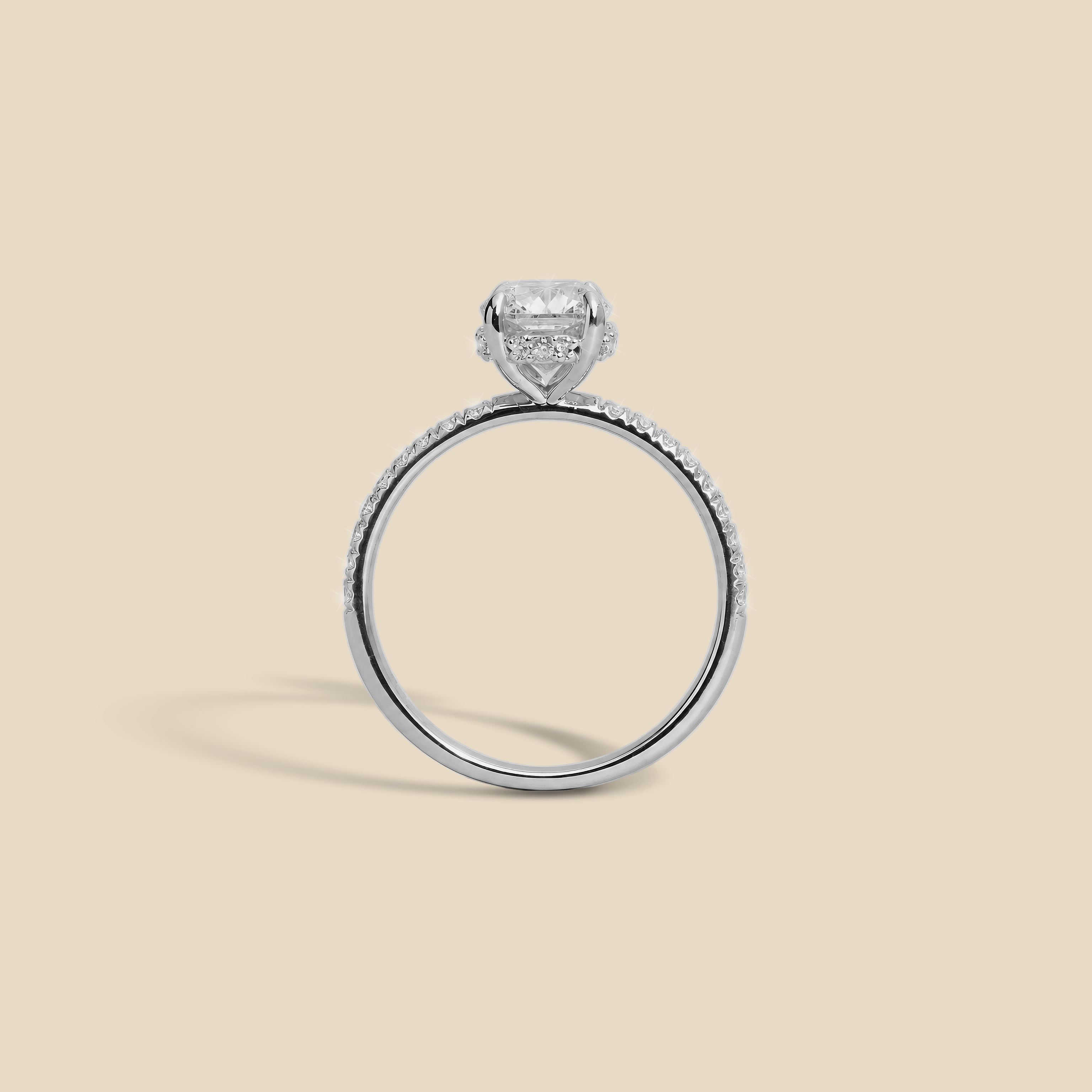Lab Grown Diamond Cushion Cut Ring