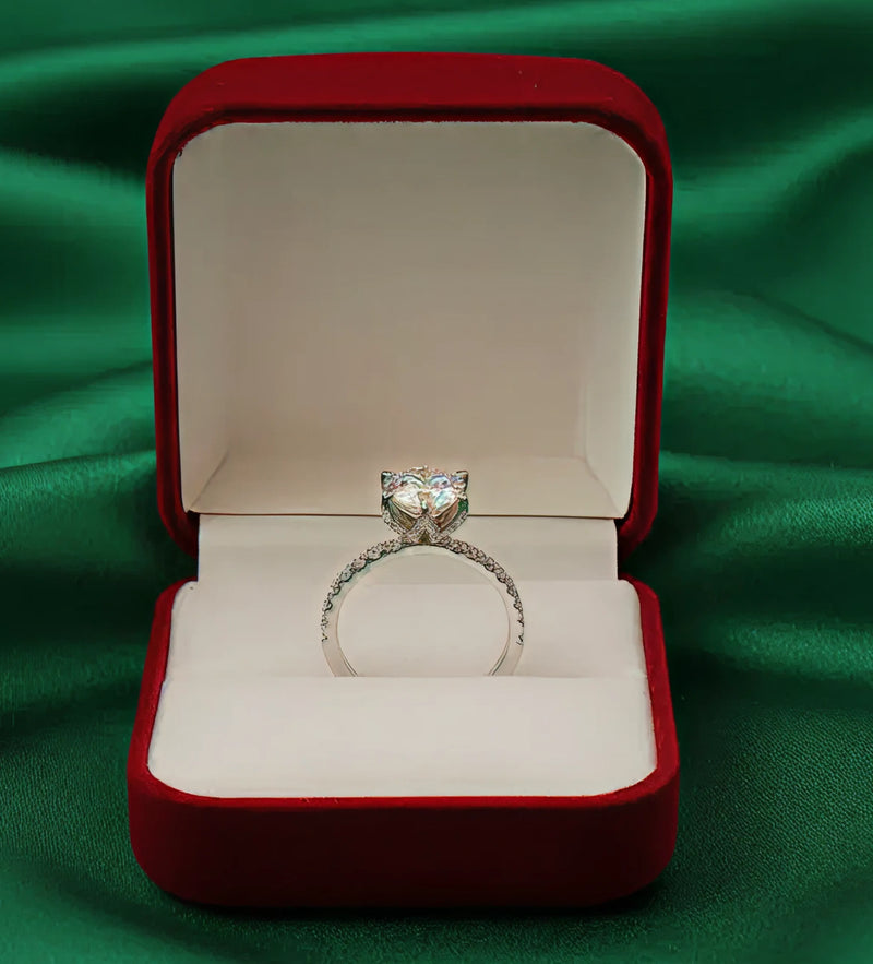 Lady’s Engagement Tulip LGD Diamond Ring