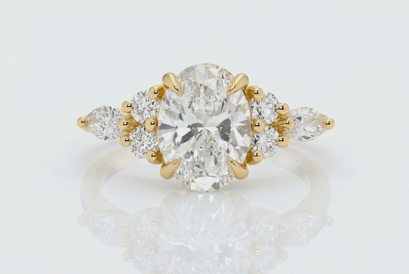 IGI Certified LGD Oval Ring